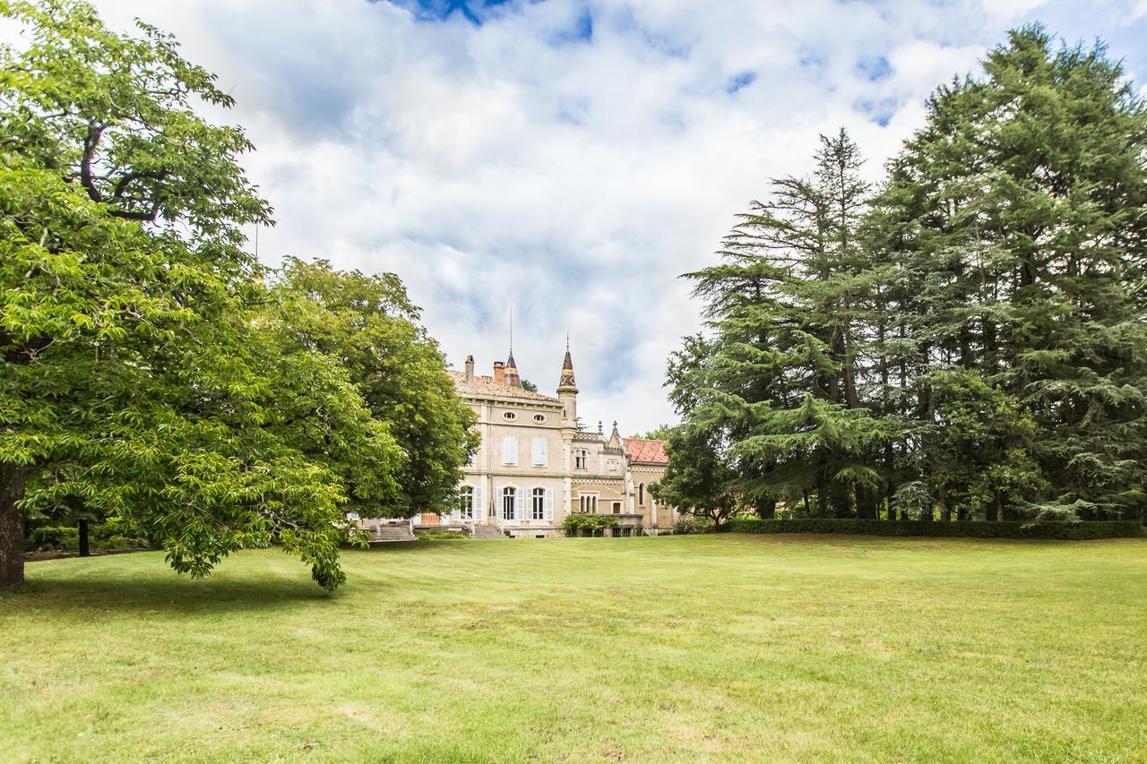 Chateau De Bournet Grospierres Buitenkant foto